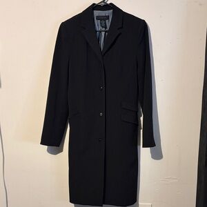 The Limited Elegant Black Pea Coat